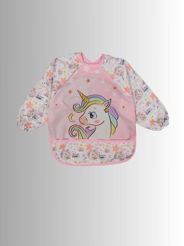 Αδιάβροχη Σαλιάρα Φαγητού με Μανίκια 216272