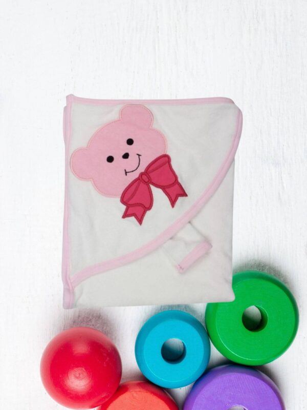 Μπουρνουζοπετσέτα Αρκουδάκι 85Χ80 εκ R0185