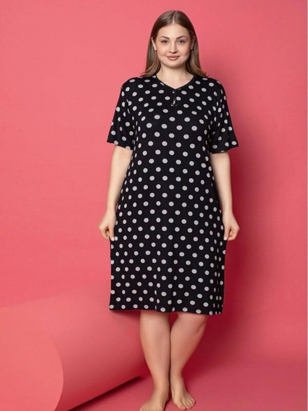 Φόρεμα Homewear Κοντό Μανίκι 5129