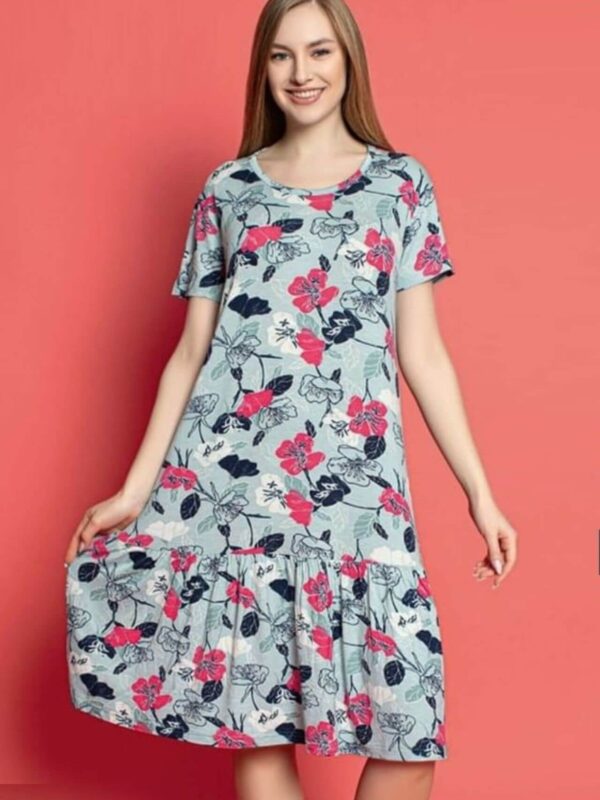 Φόρεμα Homewear Κοντό Μανίκι W5117