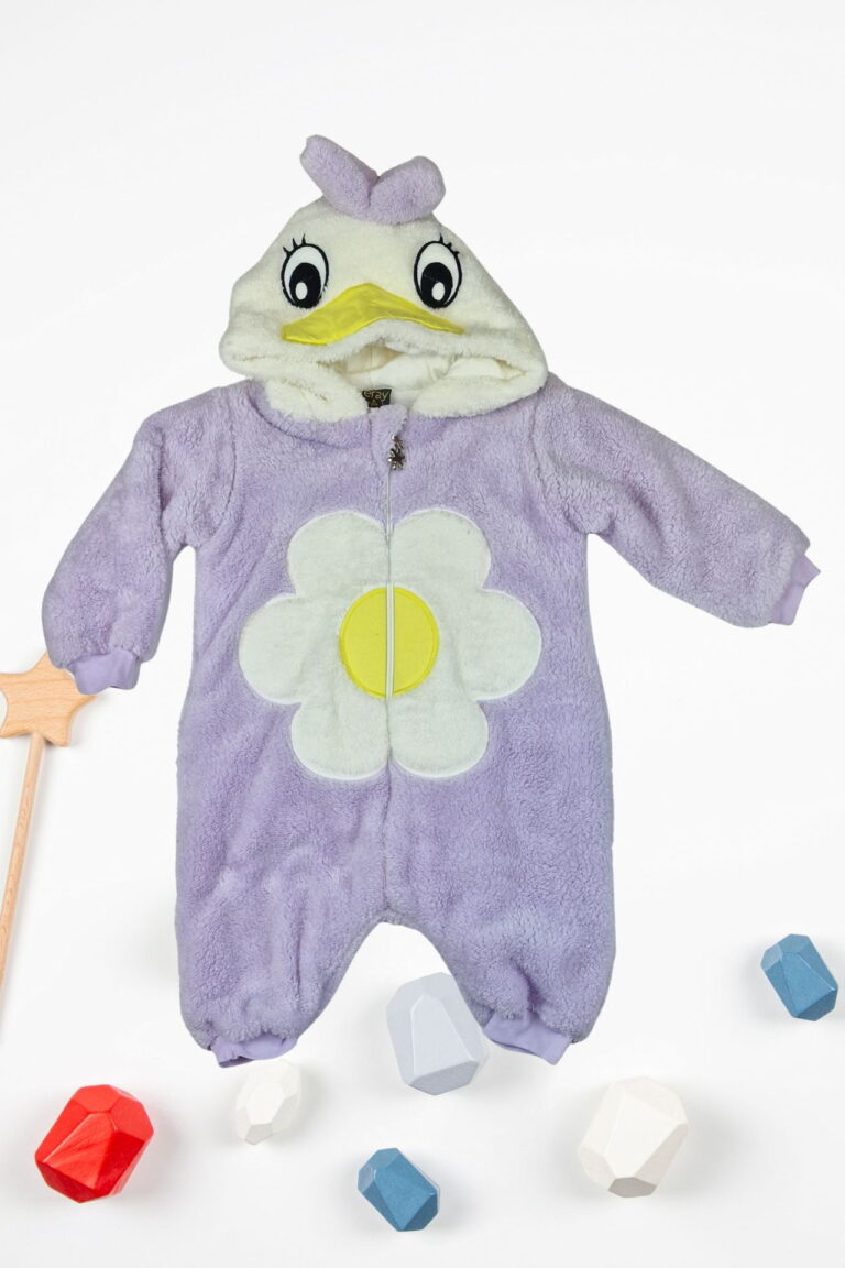 Φορμάκι Εξόδου Λουλουδένιο Παπάκι Fleece D6100