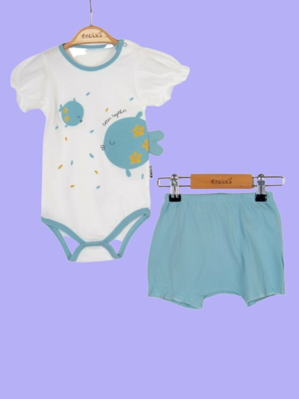 Κορμάκι Με Παντελονάκι 02-0418