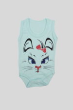 Κορμάκι Βρεφικό Αμάνικο Beautifull Kitty W0607