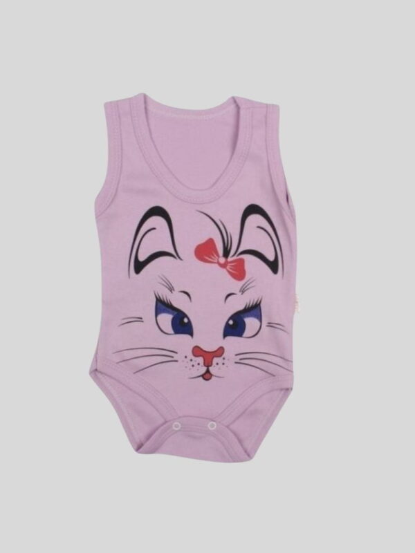 Κορμάκι Βρεφικό Αμάνικο Beautifull Kitty R0607