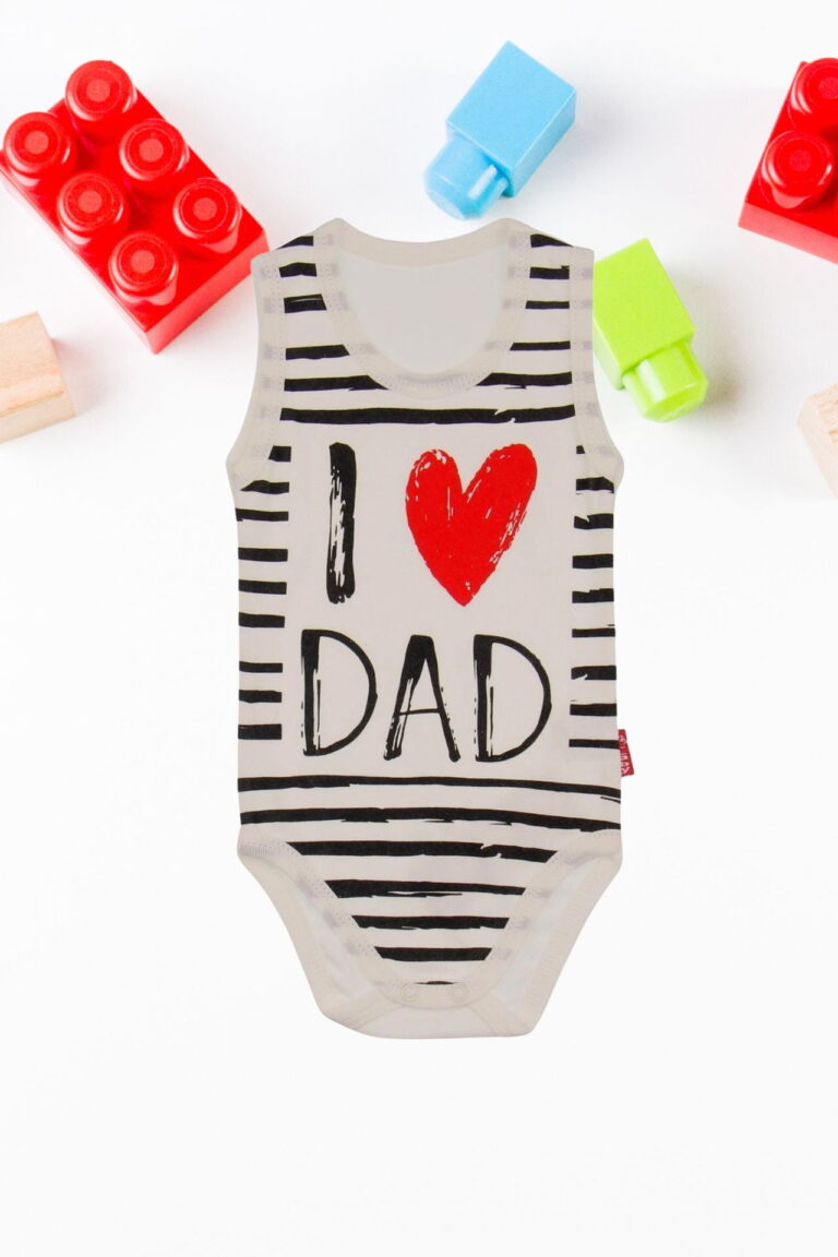 Κορμάκι Βρεφικό Αμάνικο Dad 1126