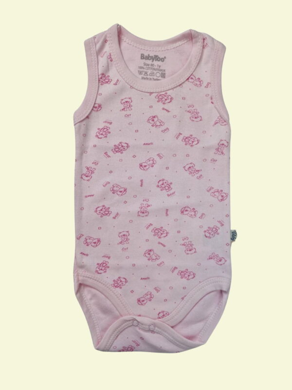 Κορμάκι Βρεφικό Αμάνικο Little Animals 03-7165