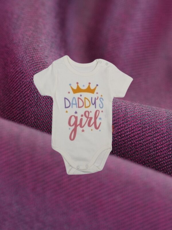 Κορμάκι Βρεφικό Daddy&apos;s Girl Κοντομάνικο 1620