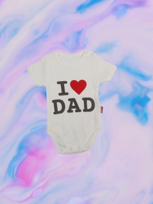 Κορμάκι Βρεφικό Daddy&apos;s Kid Κοντομάνικο 1605