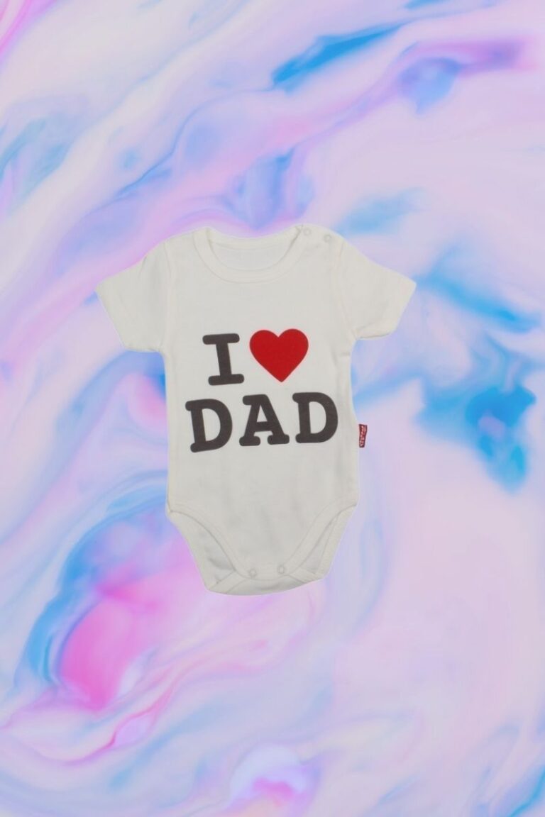 Κορμάκι Βρεφικό Daddy&apos;s Kid Κοντομάνικο 1605