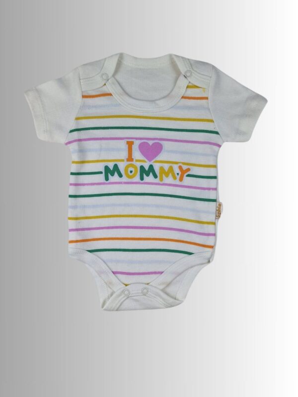 Κορμάκι Βρεφικό Κοντομάνικο W4119