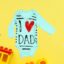Κορμάκι Βρεφικό Μακρύ Μανίκι Love Dad C2254