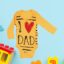 Κορμάκι Βρεφικό Μακρύ Μανίκι Love Dad D2254