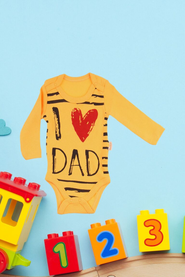 Κορμάκι Βρεφικό Μακρύ Μανίκι Love Dad D2254