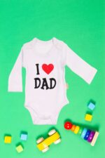 Κορμάκι Βρεφικό Μακρύ Μανίκι Love Dad G2226