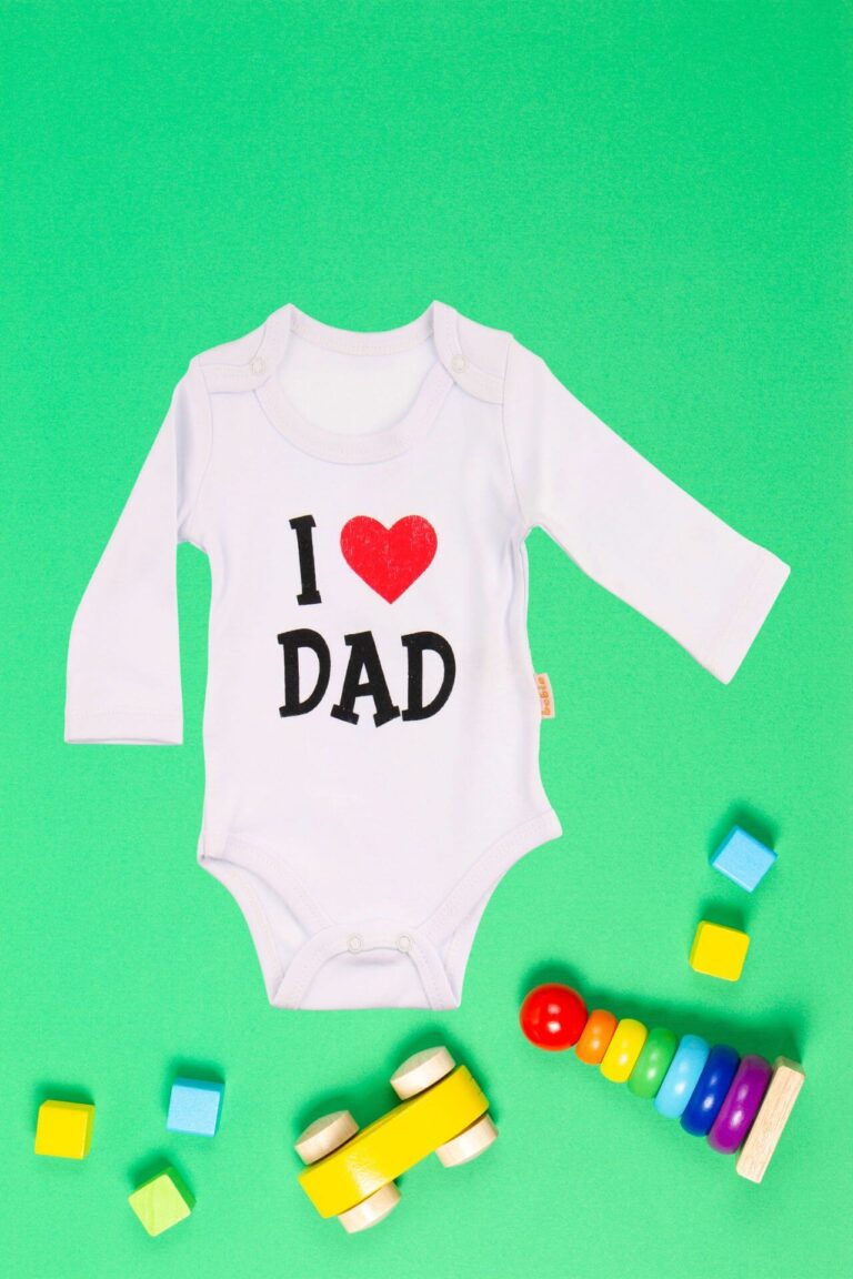 Κορμάκι Βρεφικό Μακρύ Μανίκι Love Dad G2226