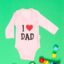 Κορμάκι Βρεφικό Μακρύ Μανίκι Love Dad R2226