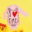 Κορμάκι Βρεφικό Μακρύ Μανίκι Love Dad R2254