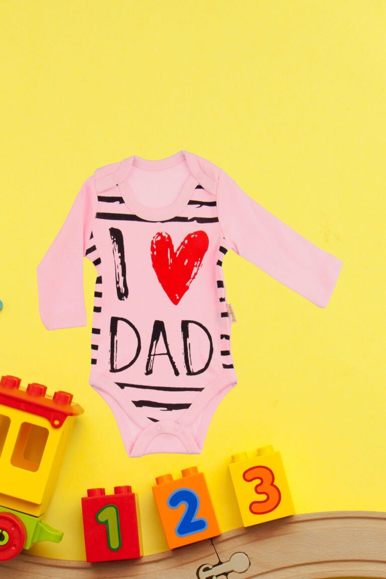 Κορμάκι Βρεφικό Μακρύ Μανίκι Love Dad R2254