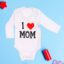 Κορμάκι Βρεφικό Μακρύ Μανίκι Love Mom G2225