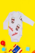 Κορμάκι Βρεφικό Μακρύ Μανίκι Nutella D2258