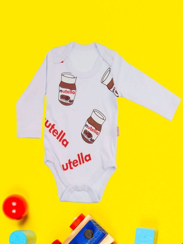 Κορμάκι Βρεφικό Μακρύ Μανίκι Nutella D2258