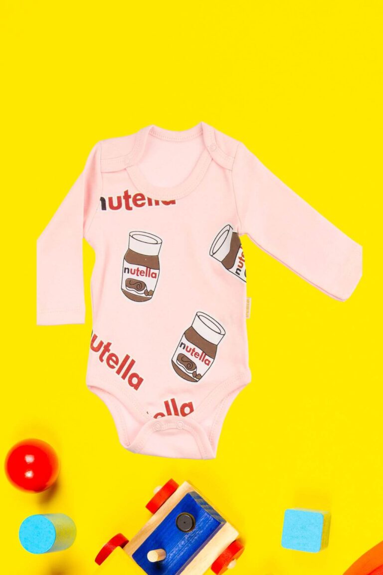Κορμάκι Βρεφικό Μακρύ Μανίκι Nutella R2258