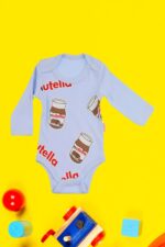 Κορμάκι Βρεφικό Μακρύ Μανίκι Nutella W2258