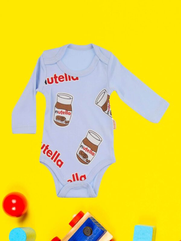 Κορμάκι Βρεφικό Μακρύ Μανίκι Nutella W2258