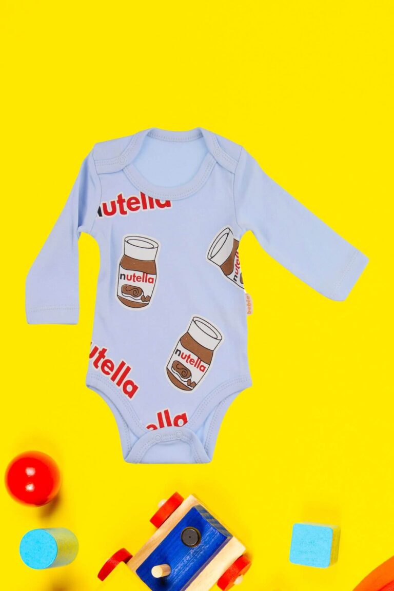 Κορμάκι Βρεφικό Μακρύ Μανίκι Nutella W2258
