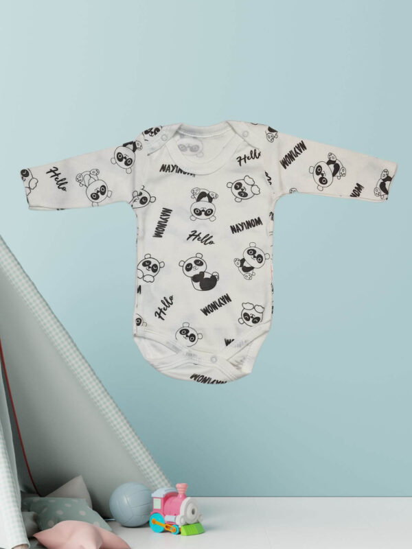 Κορμάκι Βρεφικό Μακρύ Μανίκι Panta L1621