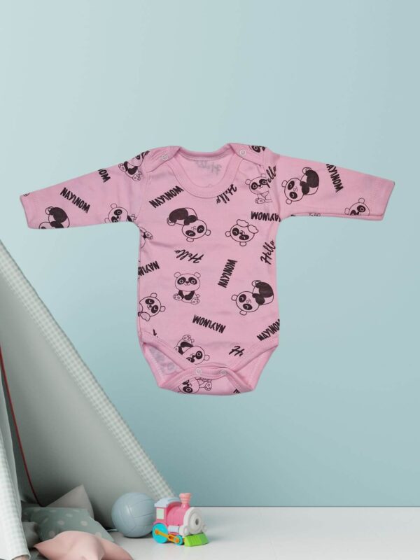 Κορμάκι Βρεφικό Μακρύ Μανίκι Panta R1621