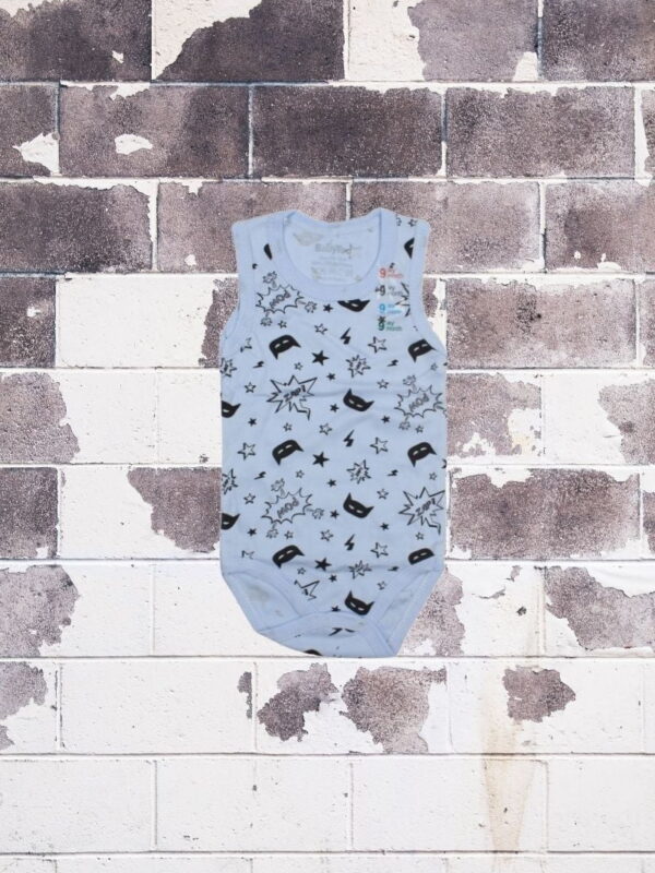 Κορμάκι Βρεφικό Secret Hero Αμάνικο D7078-5