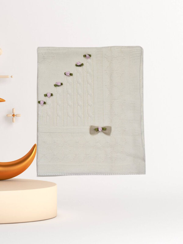 Κουβέρτα Αγκαλιάς & Λίκνου Πλεκτή 90Χ80εκ. 2303