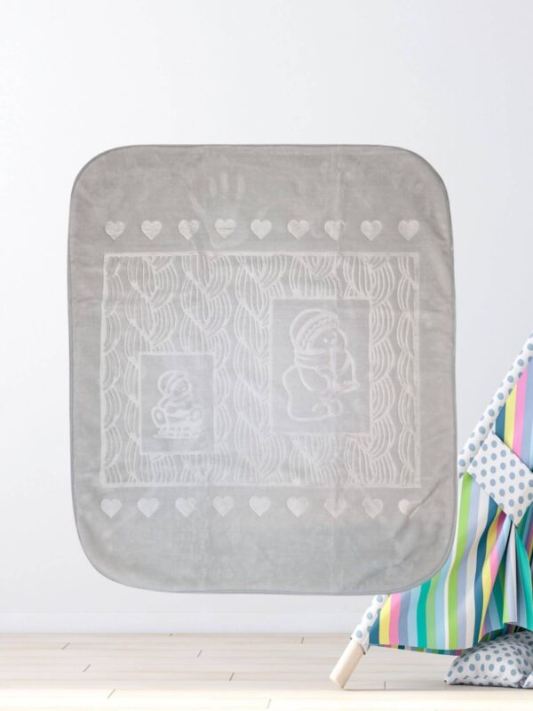 Κουβέρτα Βελουτέ Αγκαλιάς 105Χ125εκ. F9996