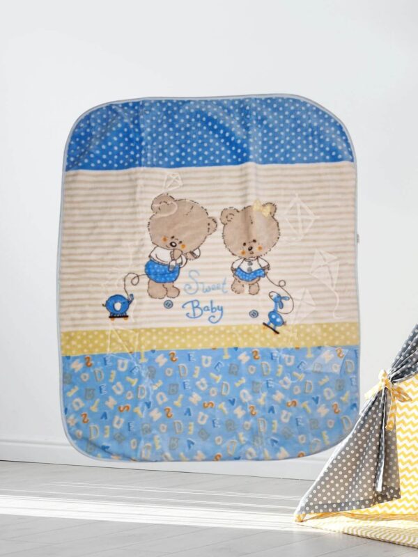 Κουβέρτα Βελουτέ Αγκαλιάς 105Χ125εκ. W1859