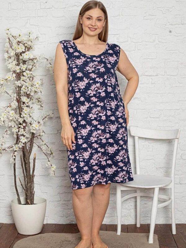 Νυχτικό Αμάνικο Homewear W5106