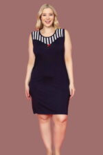 Νυχτικό Αμάνικο Plus Size 5112
