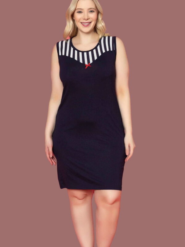 Νυχτικό Αμάνικο Plus Size 5112