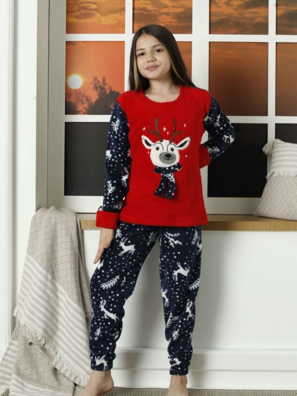 Παιδική Πιτζάμα Fleece Fawn 22016