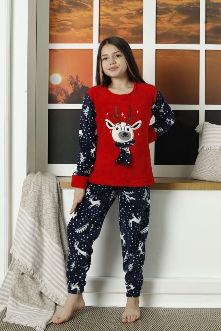 Παιδική Πιτζάμα Fleece Fawn 22016