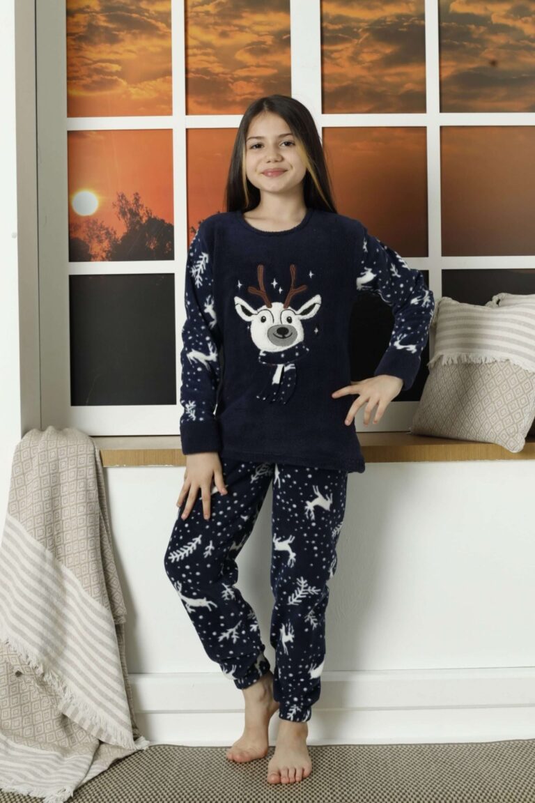 Παιδική Πιτζάμα Fleece Fawn W22016