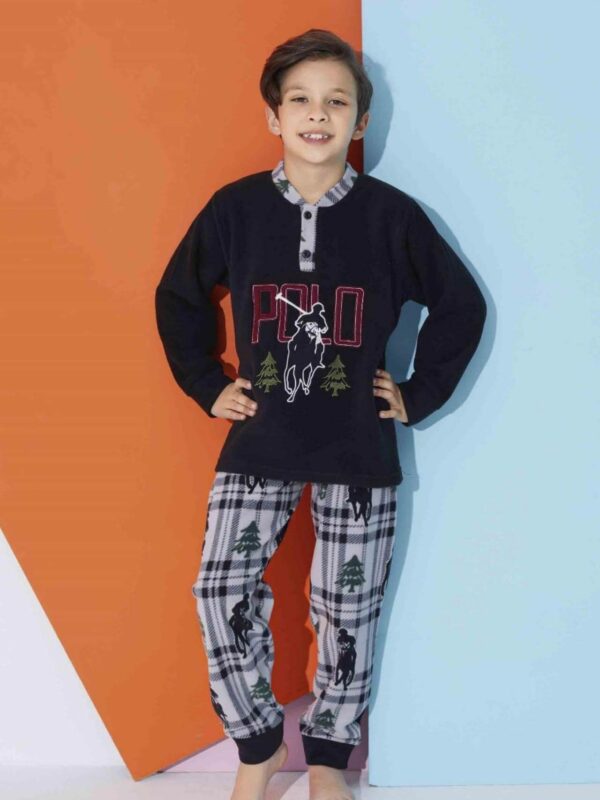 Παιδική Πιτζάμα Για Αγόρι Fleece 3336