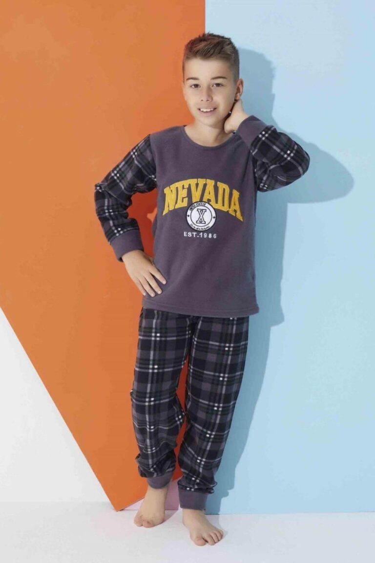 Παιδική Πιτζάμα Για Αγόρι Fleece 3365