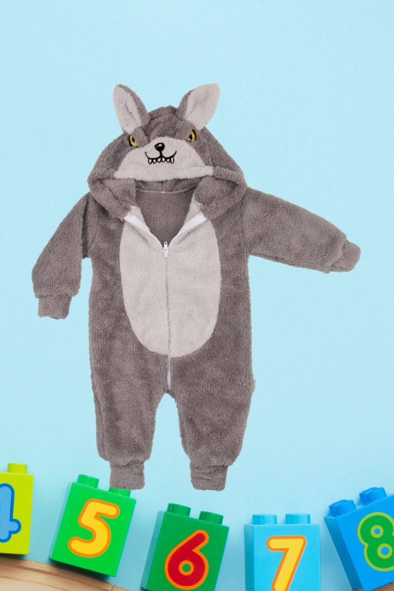 Παιδική Πιτζάμα Ολόσωμη Fleece Wolf 5179