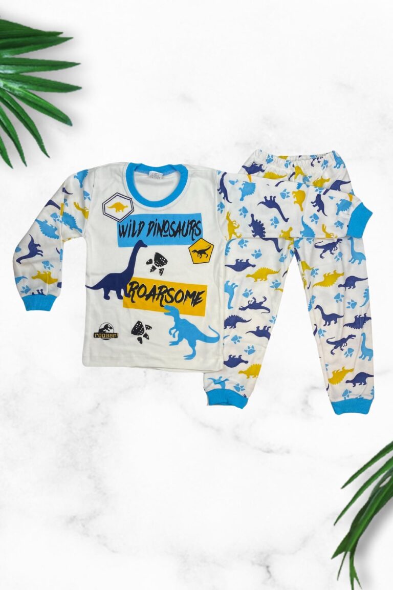 Παιδική Πιτζάμα Wild Dinosaurs Για Αγόρι Q3175