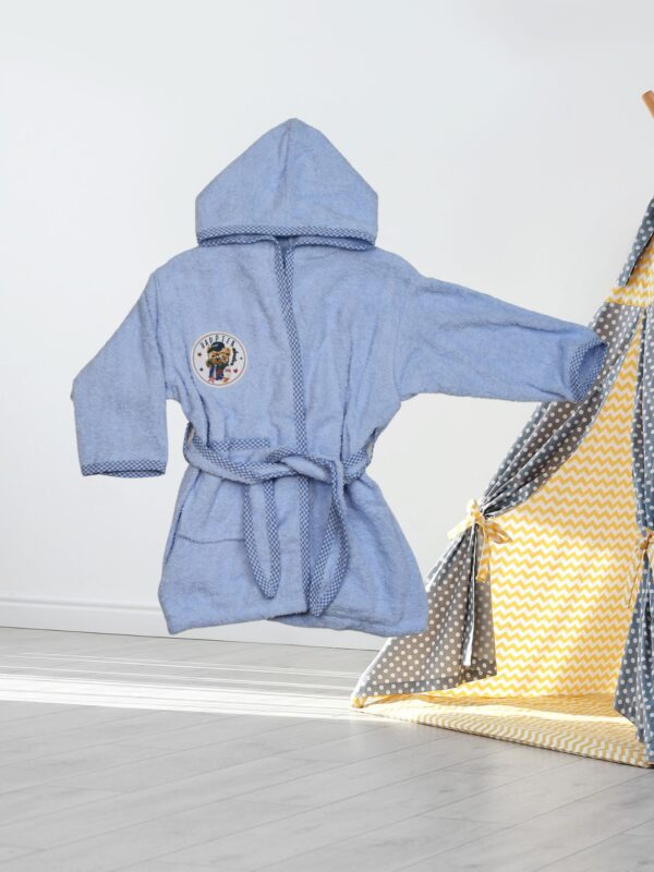 Παιδικό Μπουρνούζι Με Κουκούλα W2302