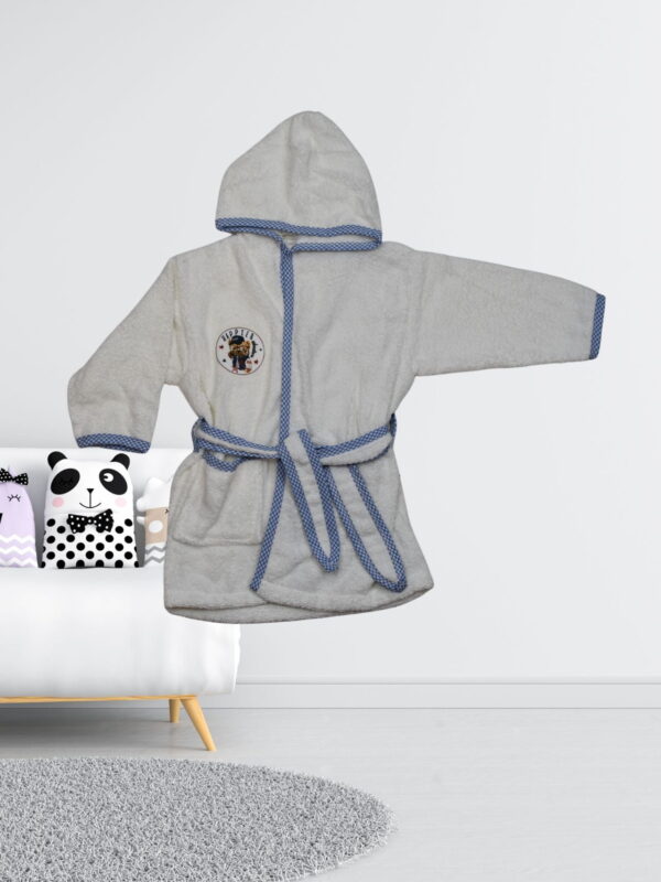 Παιδικό Μπουρνούζι Με Κουκούλα F2301