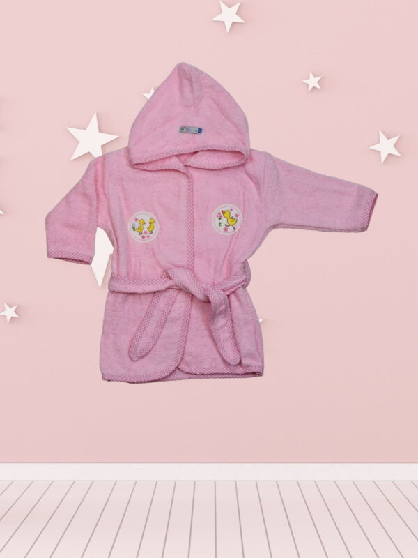 Παιδικό Μπουρνούζι Με Κουκούλα W1881