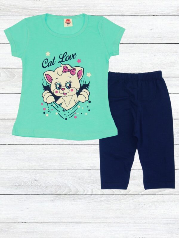 Παιδικό Σετ Μπλουζάκι Παντελονάκι W5526