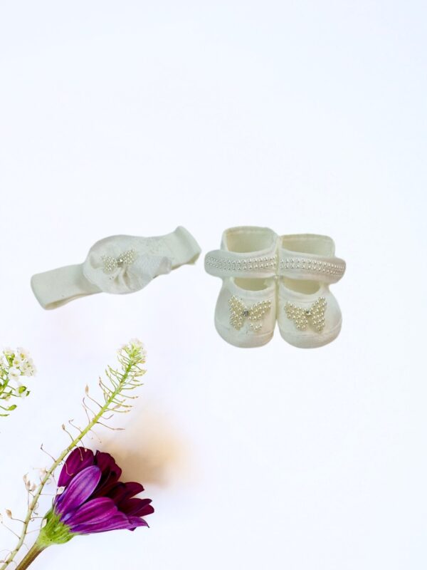 Παπούτσια Αγκαλιάς & Κορδέλα Q33007